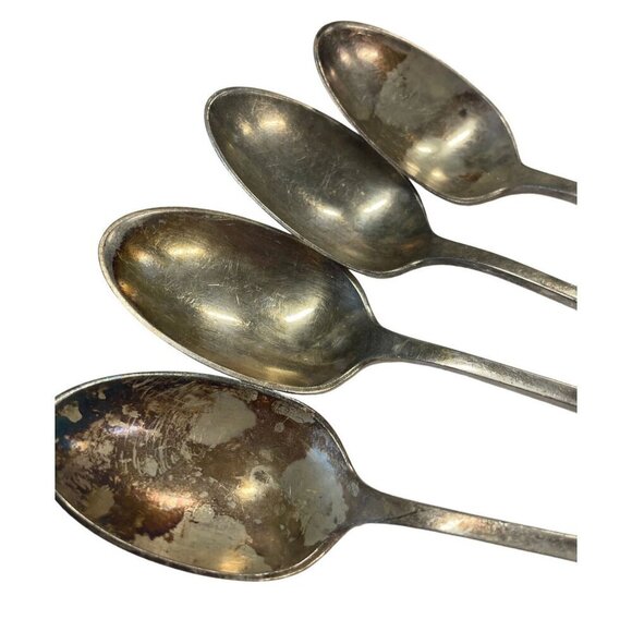 Iced Tea Spoon Remembrance Gorham Silver (Silverplate 1930) Set of 4 - Picture 6 of 6